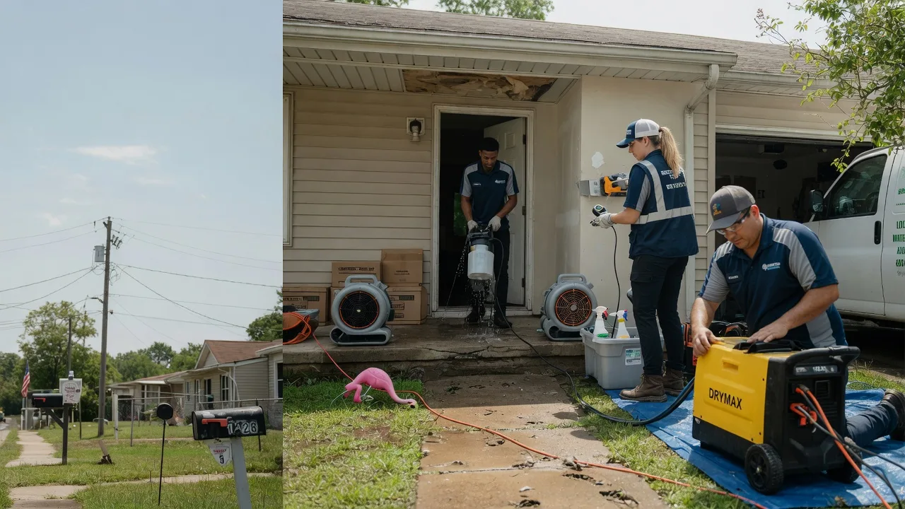 Storm Damage Water Removal in Cunningham, TN near me